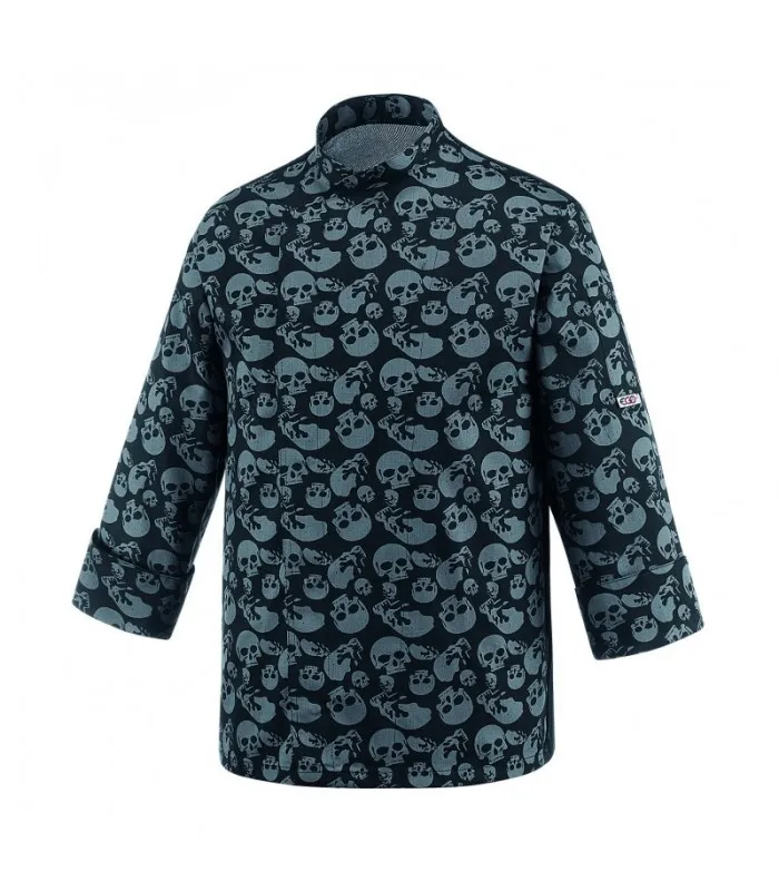 Casaca de cocina unisex fantasy skulls