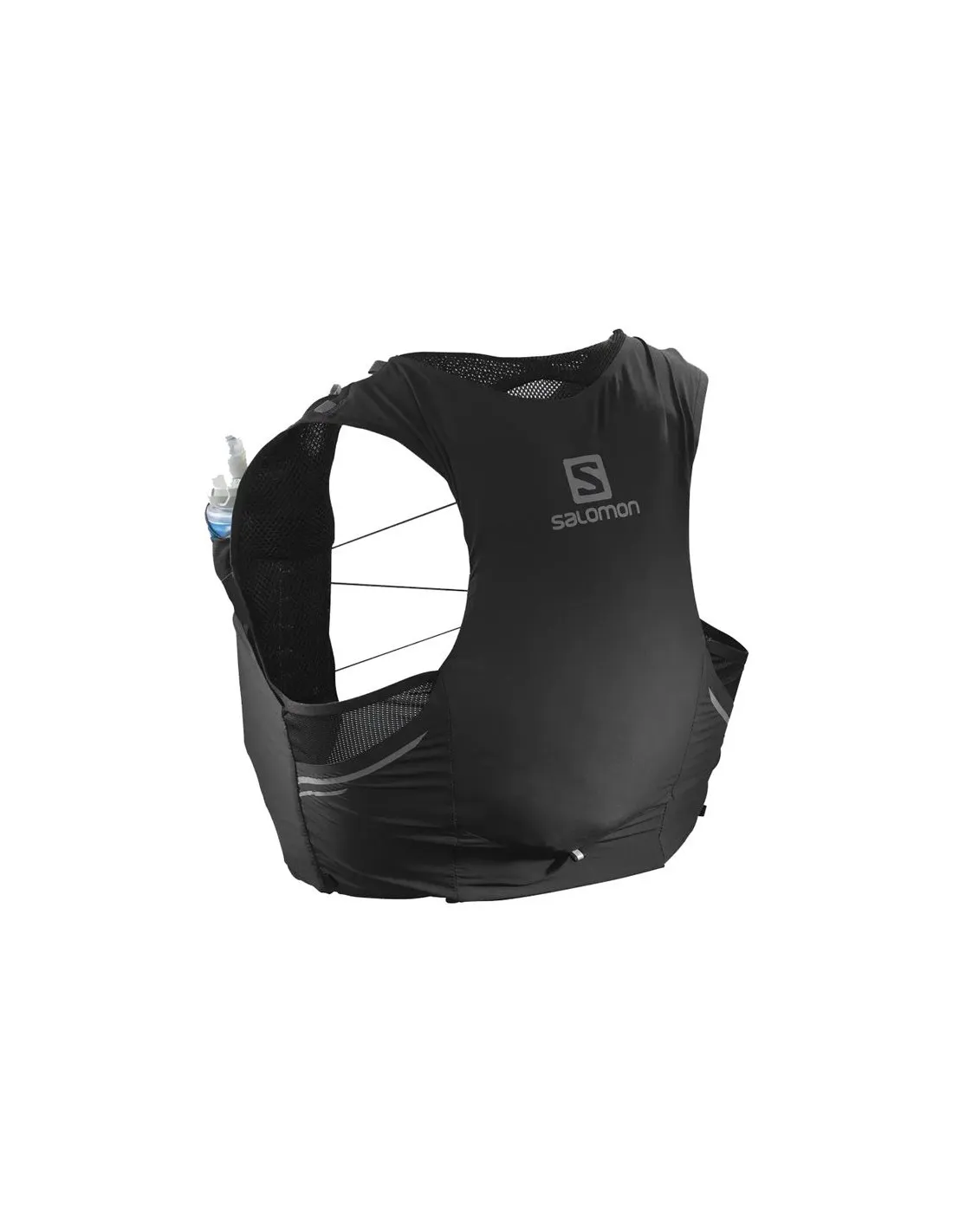 Chaleco de trail Salomon Sense Pro 5 negro