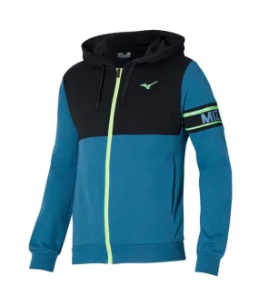 Chaqueta de Fitness Mizuno Sweat Azul Hombre