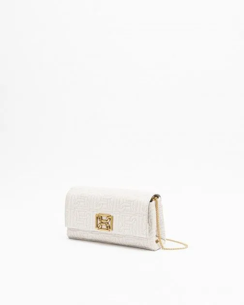 Clutch Dkny Delanie Clutch Blanco