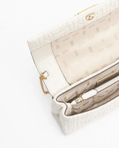 Clutch Dkny Delanie Clutch Blanco