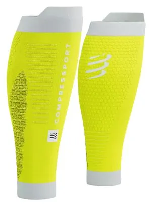 Compressport Compressport R2 3.0 Manguitos de compresión Amarillo / Blanco