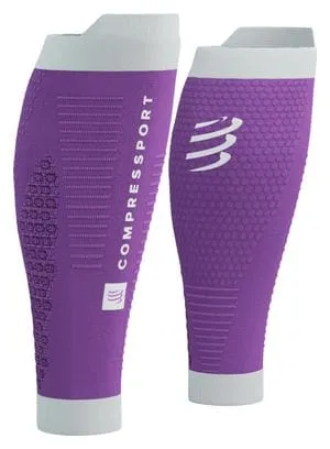 Compressport Compressport R2 3.0 Manguitos de compresión Morados / Blancos