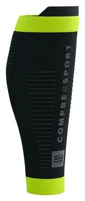 Compressport Manguitos Compressport R2 3.0 Flash Negro/Amarillo fluorescente