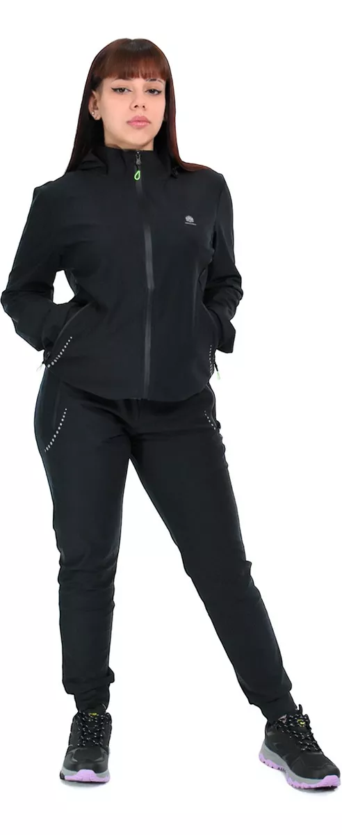 Conjunto Deportivo Mujer Campera Pantalón Henglumao