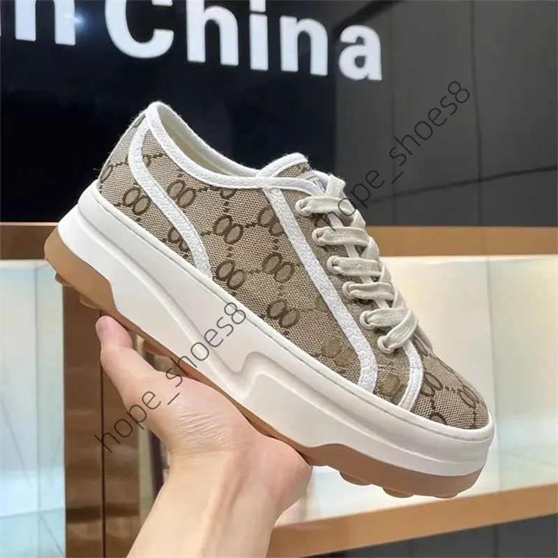 Diseñador Mujeres zapatos casuales Italia Italia bajo 1977 High Expla Expla Alta Sneaker Beige Beige Canvas Shoe Tels Tabets Tam