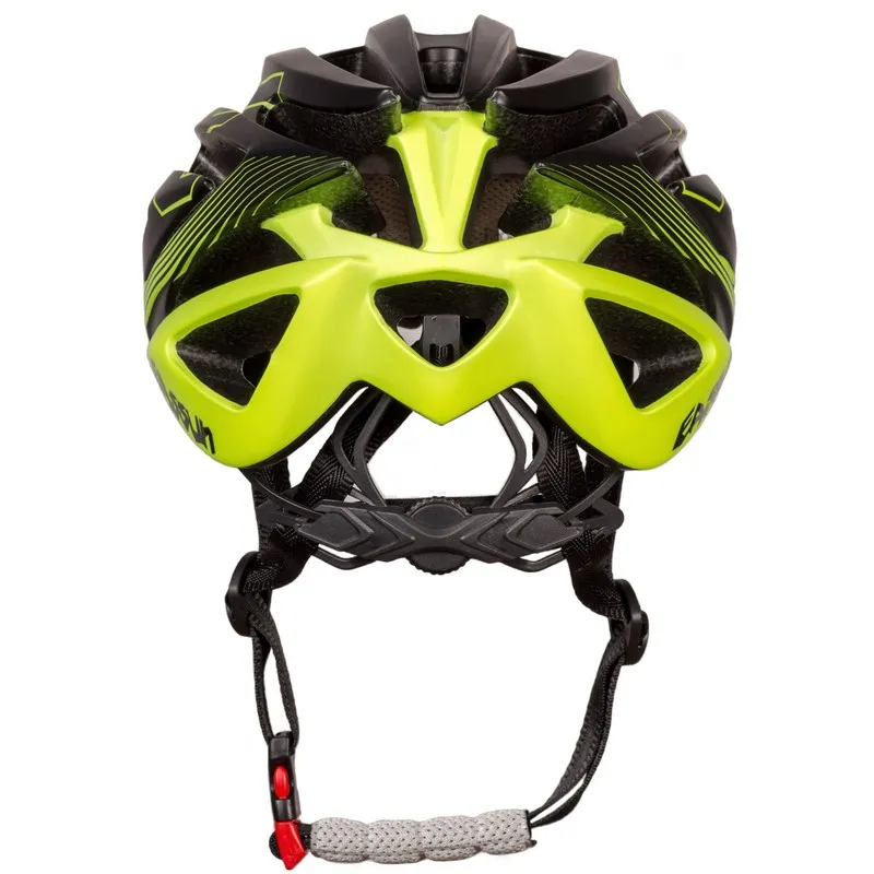 Eassun casco de ciclismo MARMOLADA Negro Amarillo Fluor. 2 TALLAS