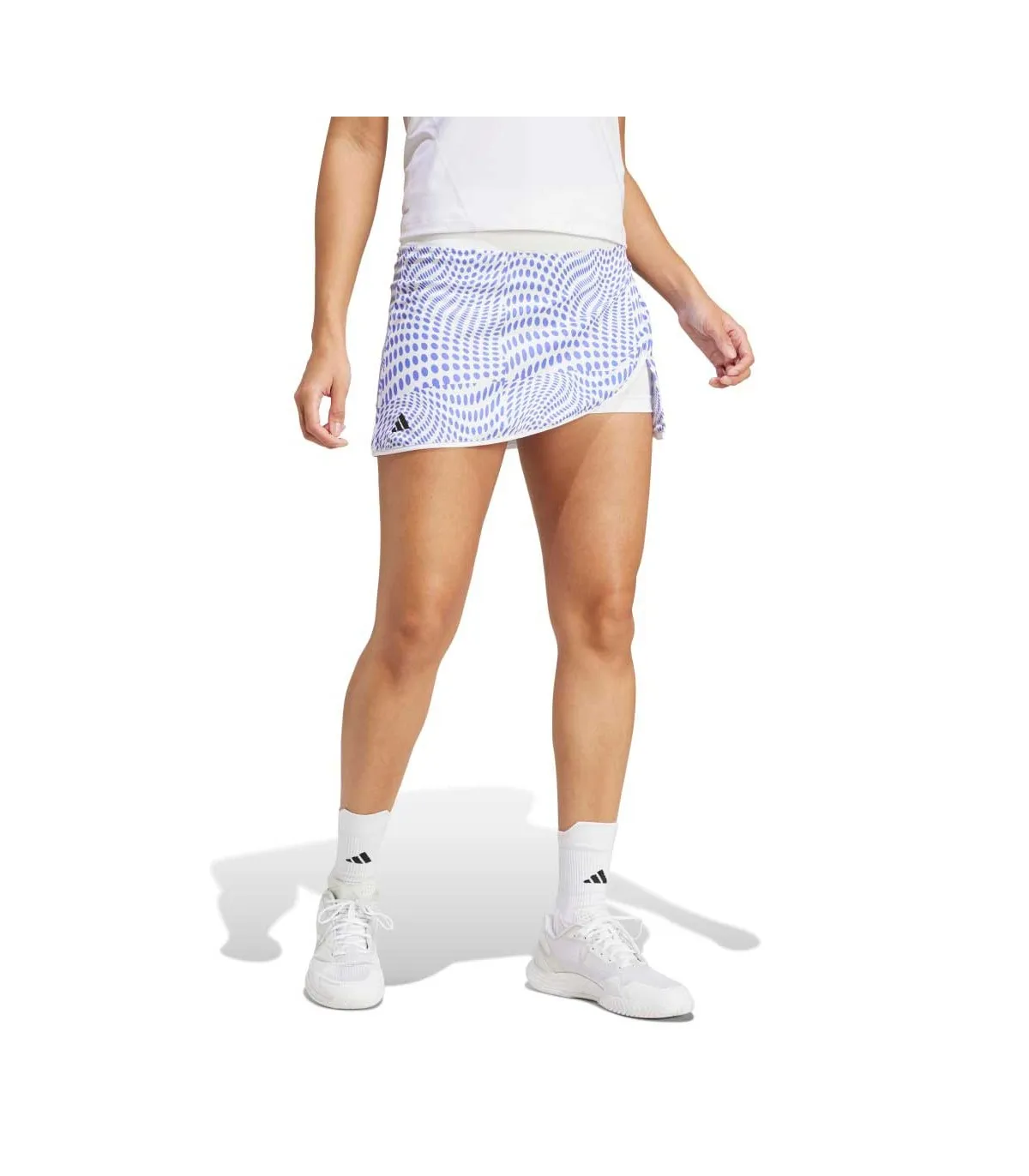 Falda Adidas Tennis Club Graph Blanca