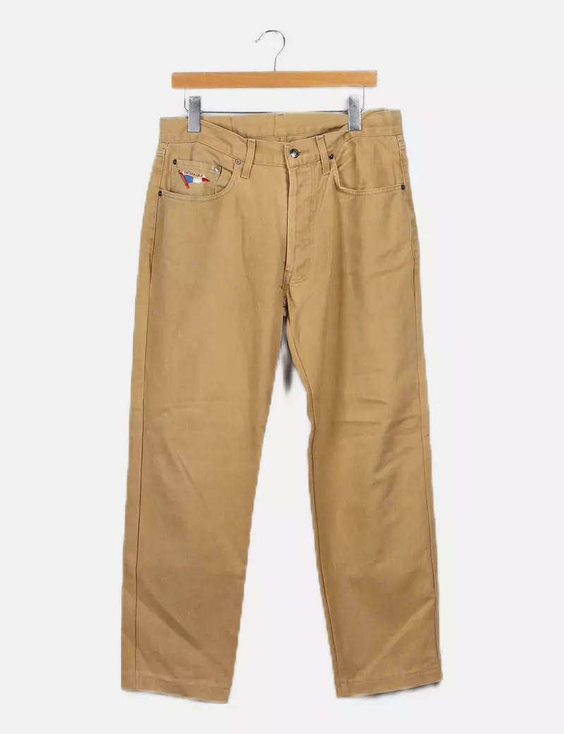 Façonnable Pantalón denim beige