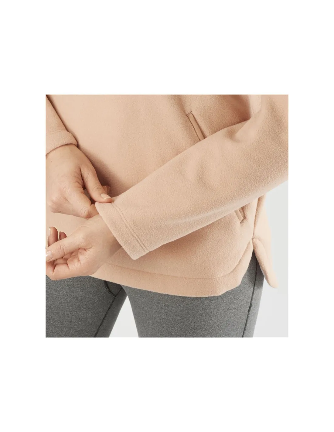 Forro polar Salomon Essentiall Cosy W Pink