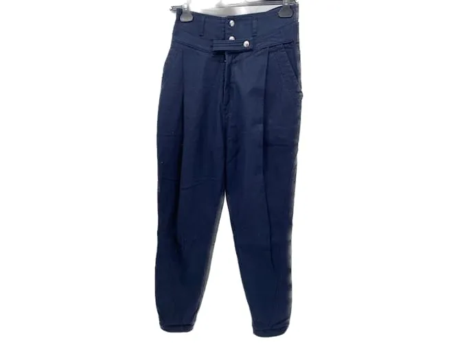 Frame Denim FRAME Pantalón T.US 26 Algodón Azul marino 