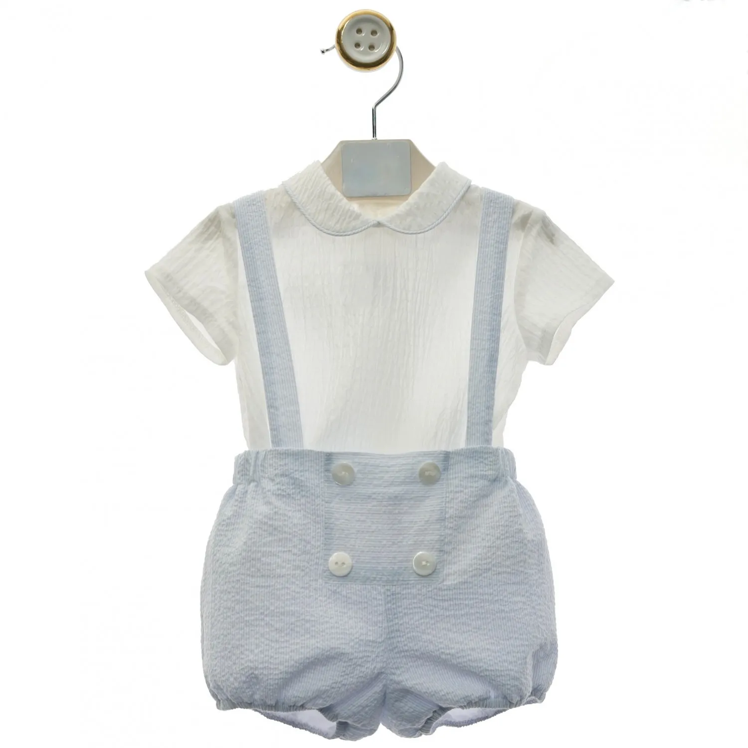 Frog and blouse set for boy Lily collection