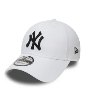 Gorra Béisbol New Era Essential 9Forty NNY Blanco/Negro