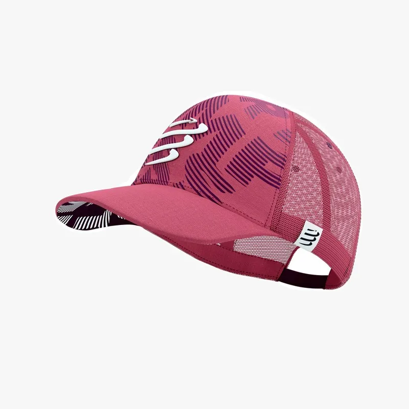 GORRA COMPRESSPORT TRUCKER ROSA