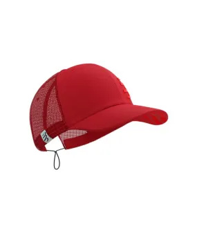 Gorra de Running Compressport Racing Samba/Core Rojo