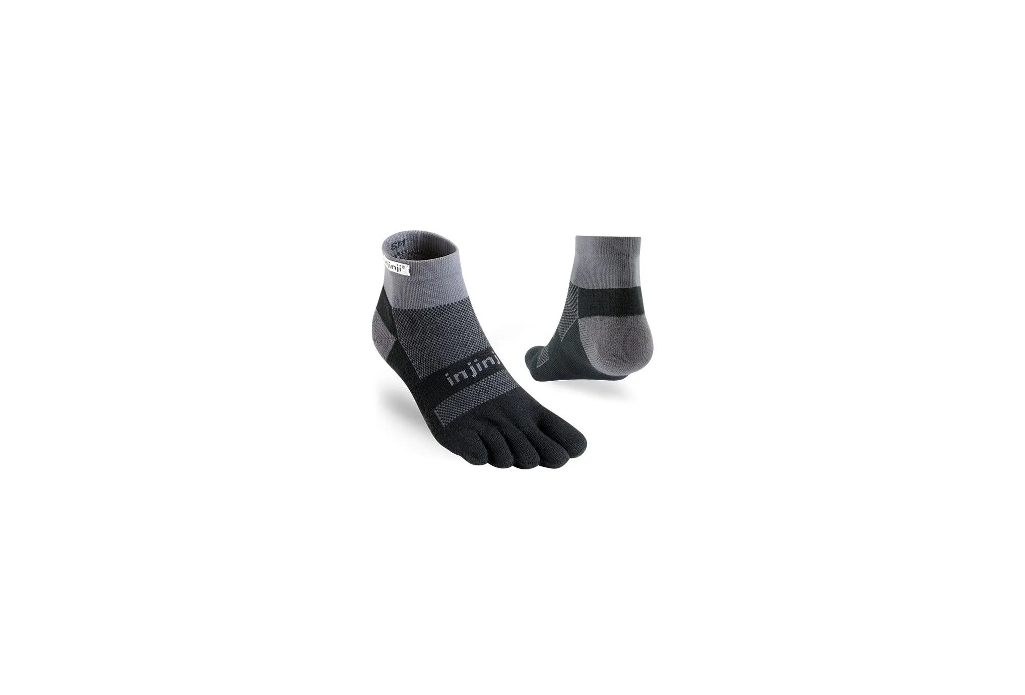 Injinji calcetines Run Midweight No-Show Coolmax Mini-Crew