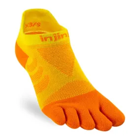 Injinji Mujer Calcetines Ultra Run No-show Naranja 