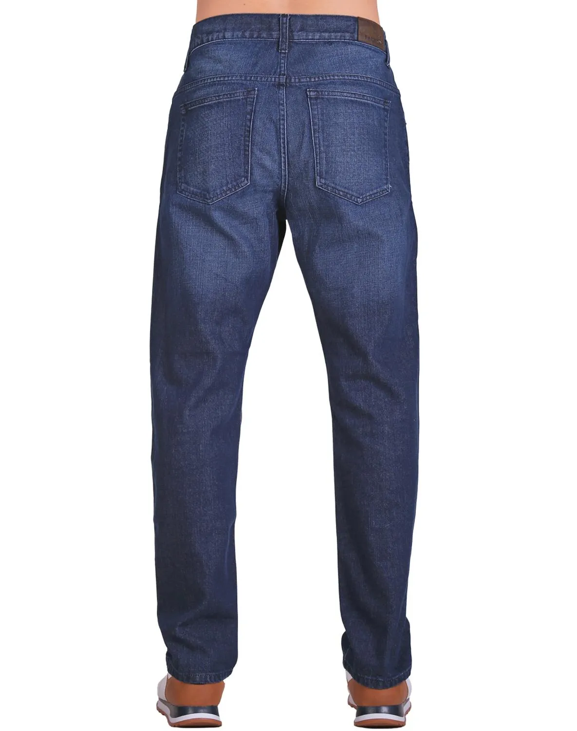 Jeans Hombre Básico Recto Azul Stfashion 51003601