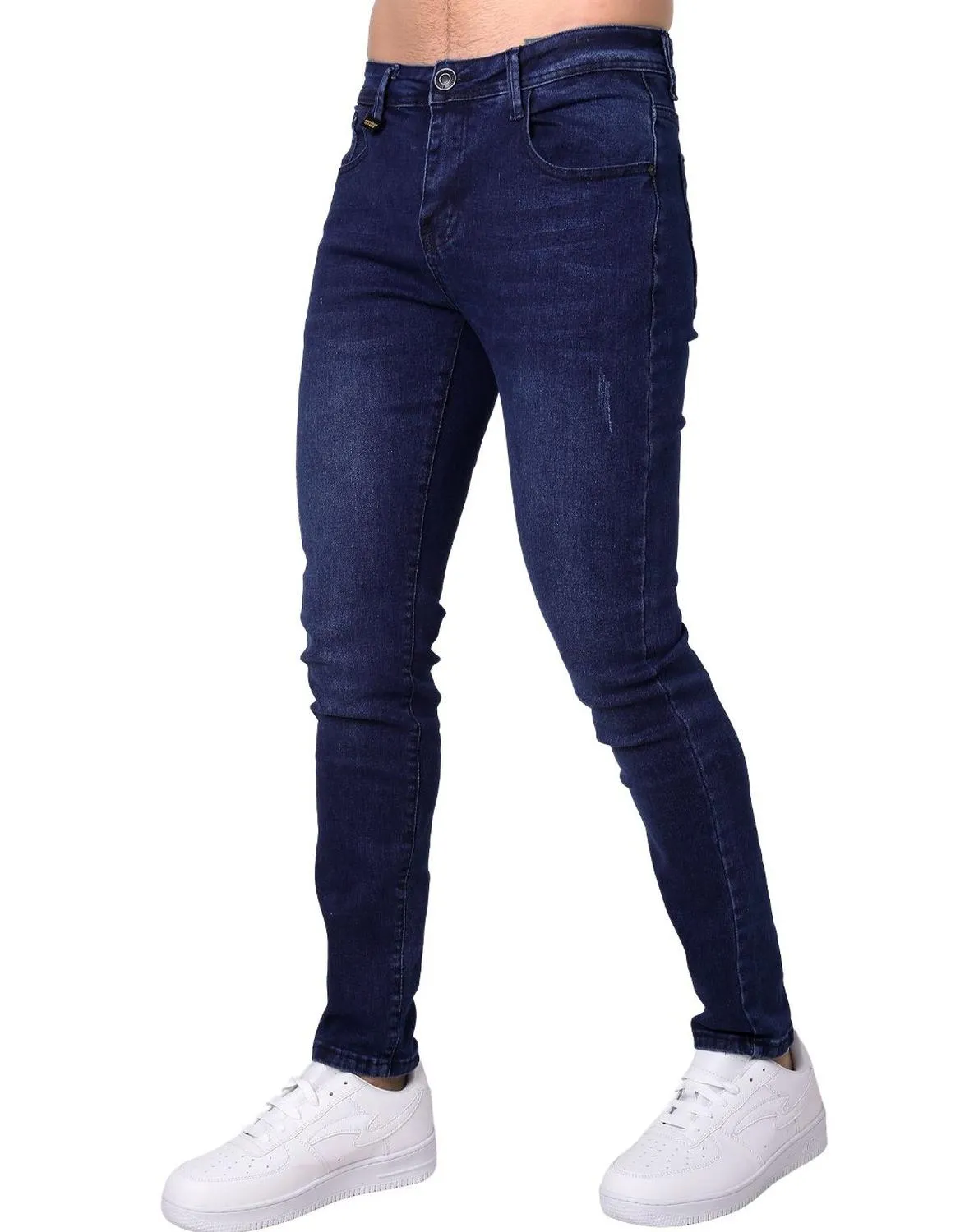 Jeans Hombre Moda Skinny Azul American Fly 51405004