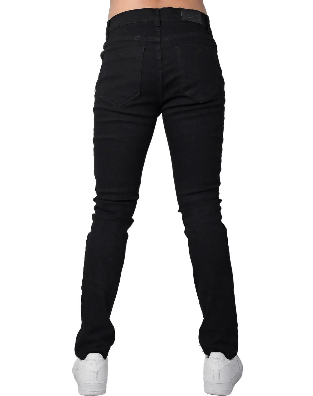 Jeans Hombre Moda Slim Negro Stfashion 63105017