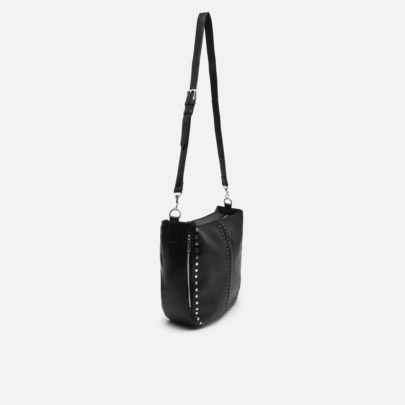 Jitan bolso hobo grande con asa bandolera extraíble y detalles metálicos