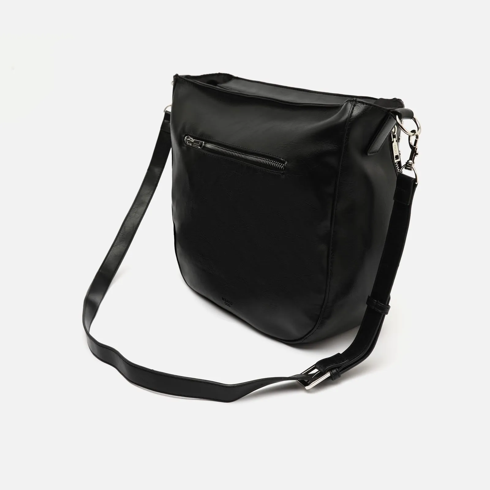 Jitan bolso hobo grande con asa bandolera extraíble y detalles metálicos