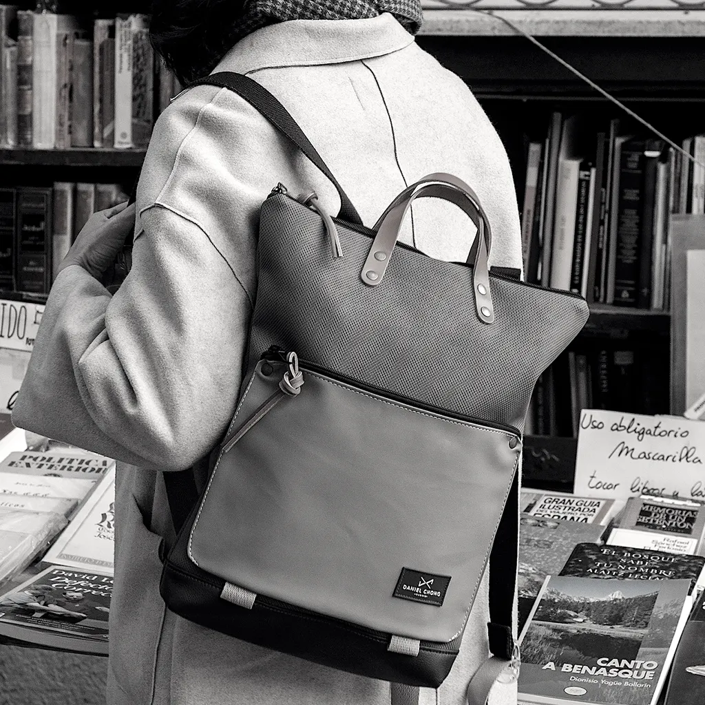 Mochila book holder loneta