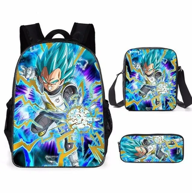 Mochila DBS Vegeta SSJ Azul