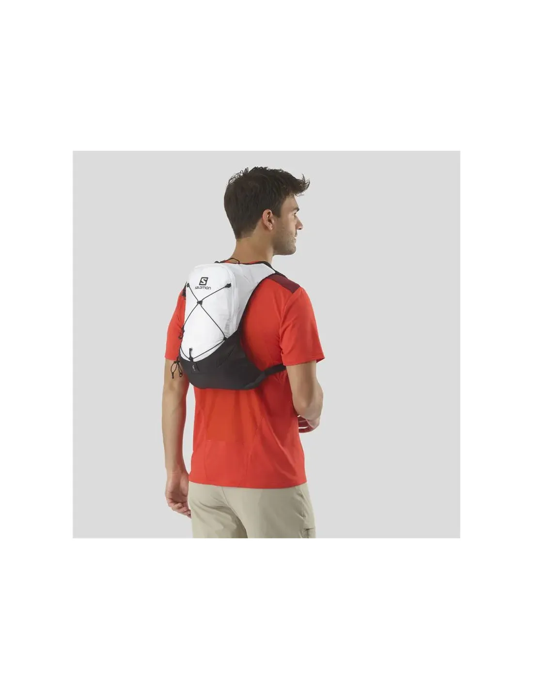 Mochila de senderismo Salomón XT 6 blanco