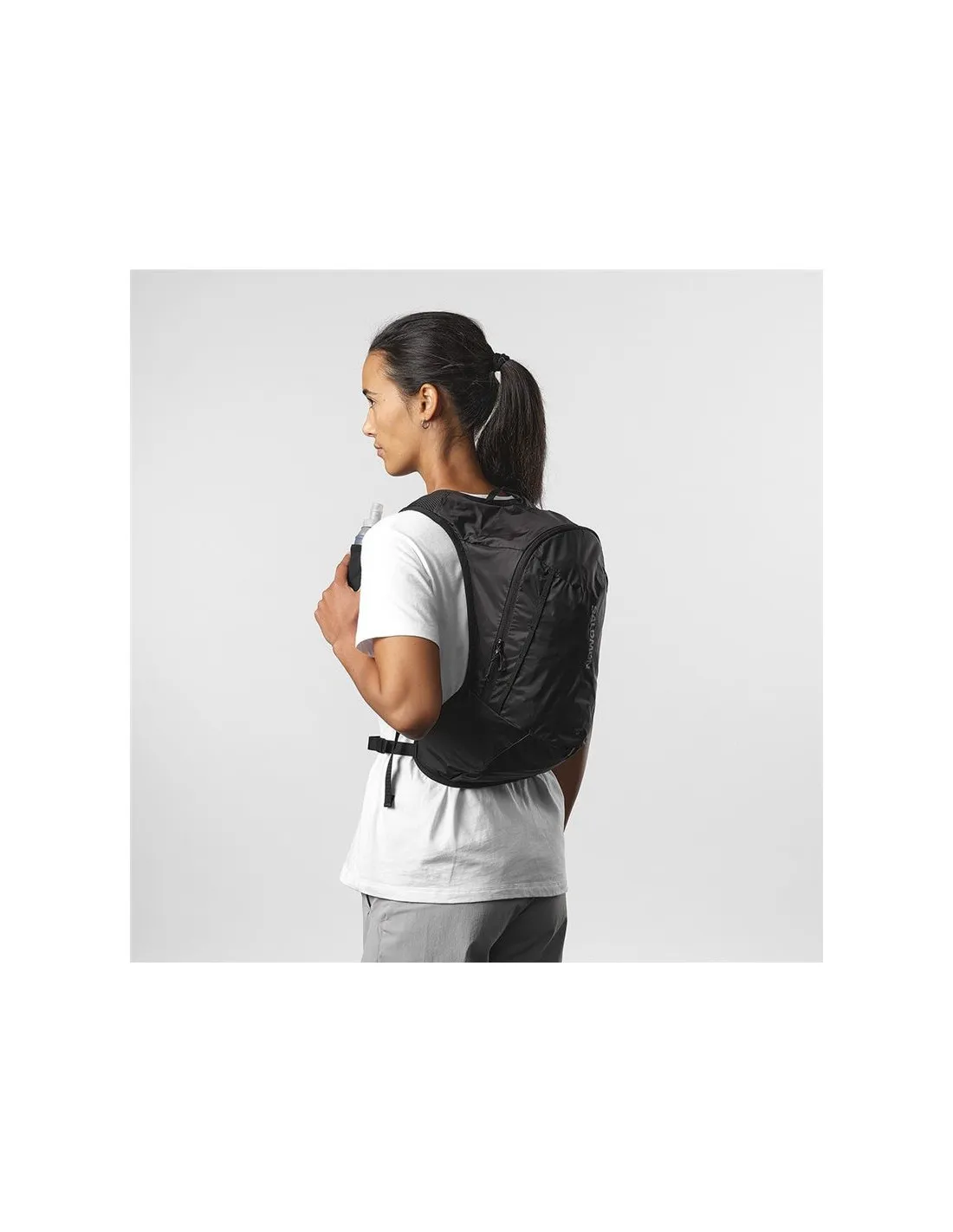 Mochila de Trail Salomon Cross 12 Negro