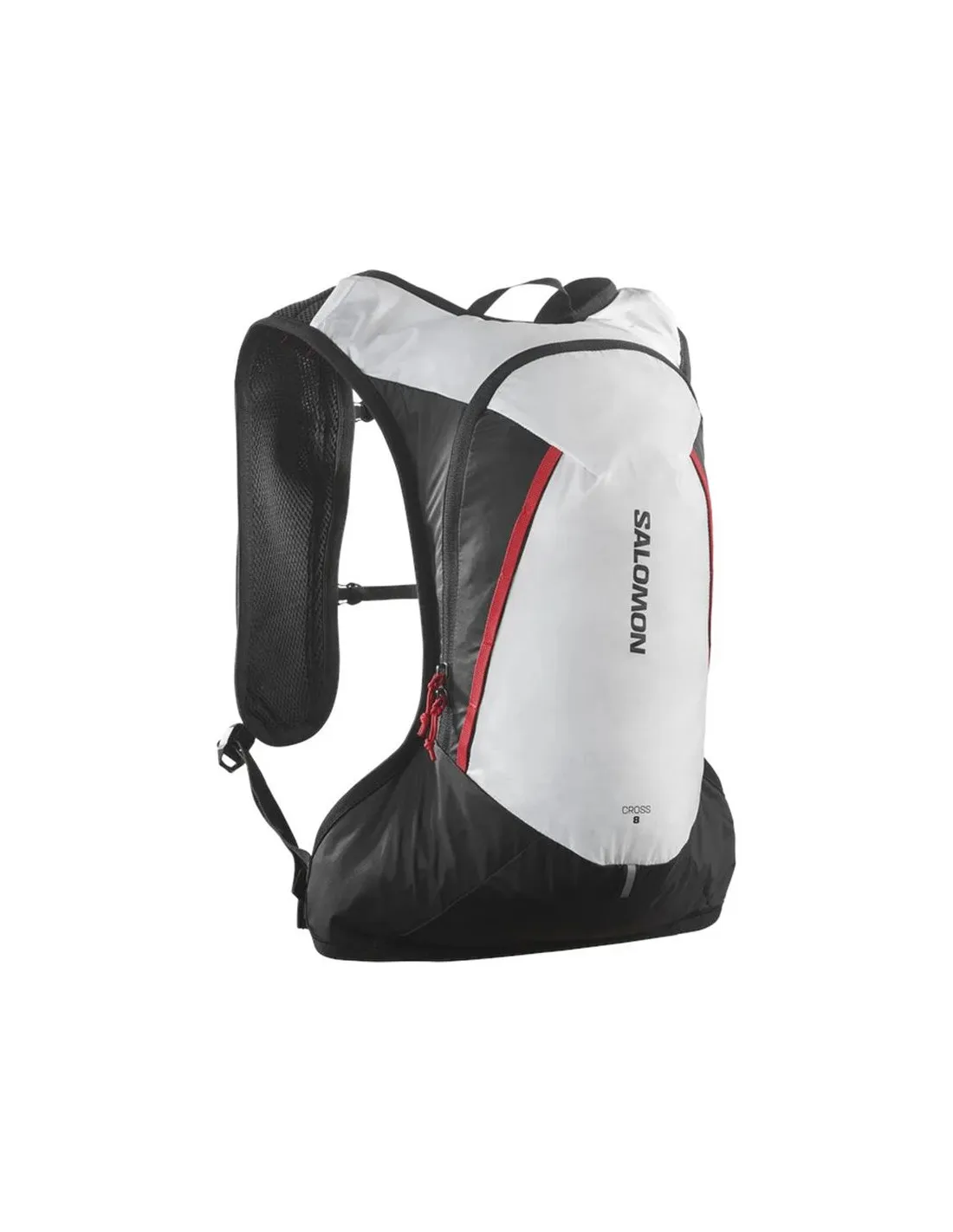 Mochila de Trail Salomon Cross 8 Blanco