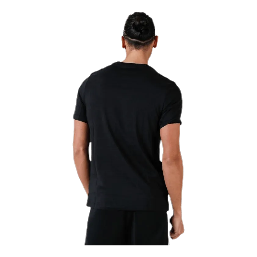 Nike Sportswear Club Men's T-Shirt BLACK/WHITE