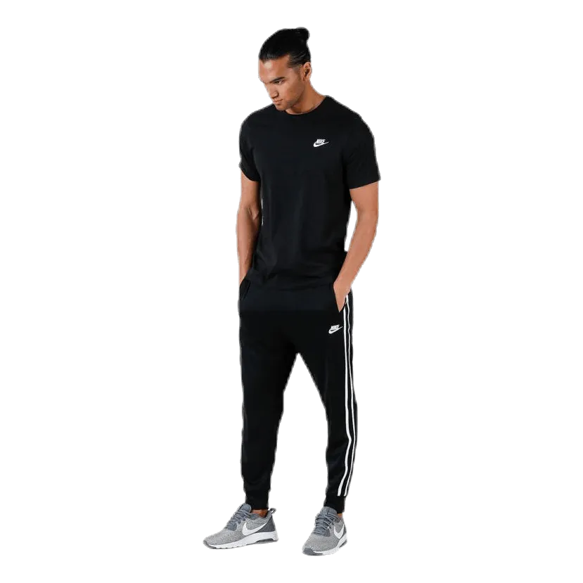 Nike Sportswear Club Men's T-Shirt BLACK/WHITE