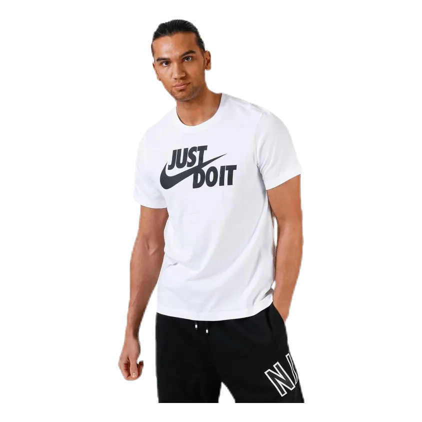 Nike Sportswear JDI Men's T-Shirt WHITE/BLACK