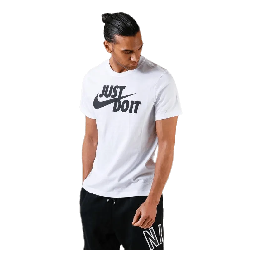 Nike Sportswear JDI Men's T-Shirt WHITE/BLACK