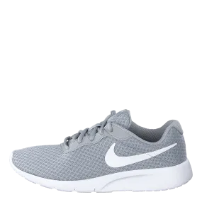 Nike Tanjun Big Kids' Shoes WOLF GREY/WHITE-WHITE