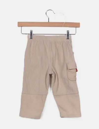 NoName Pantalón polar beige