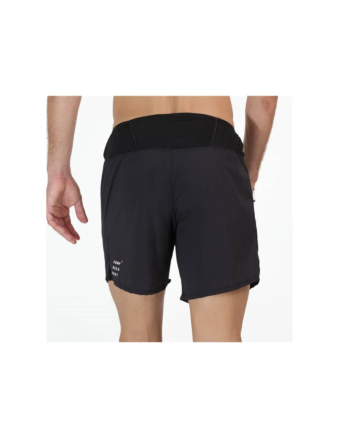 Pantalones de Running Compressport Trail Racing Black