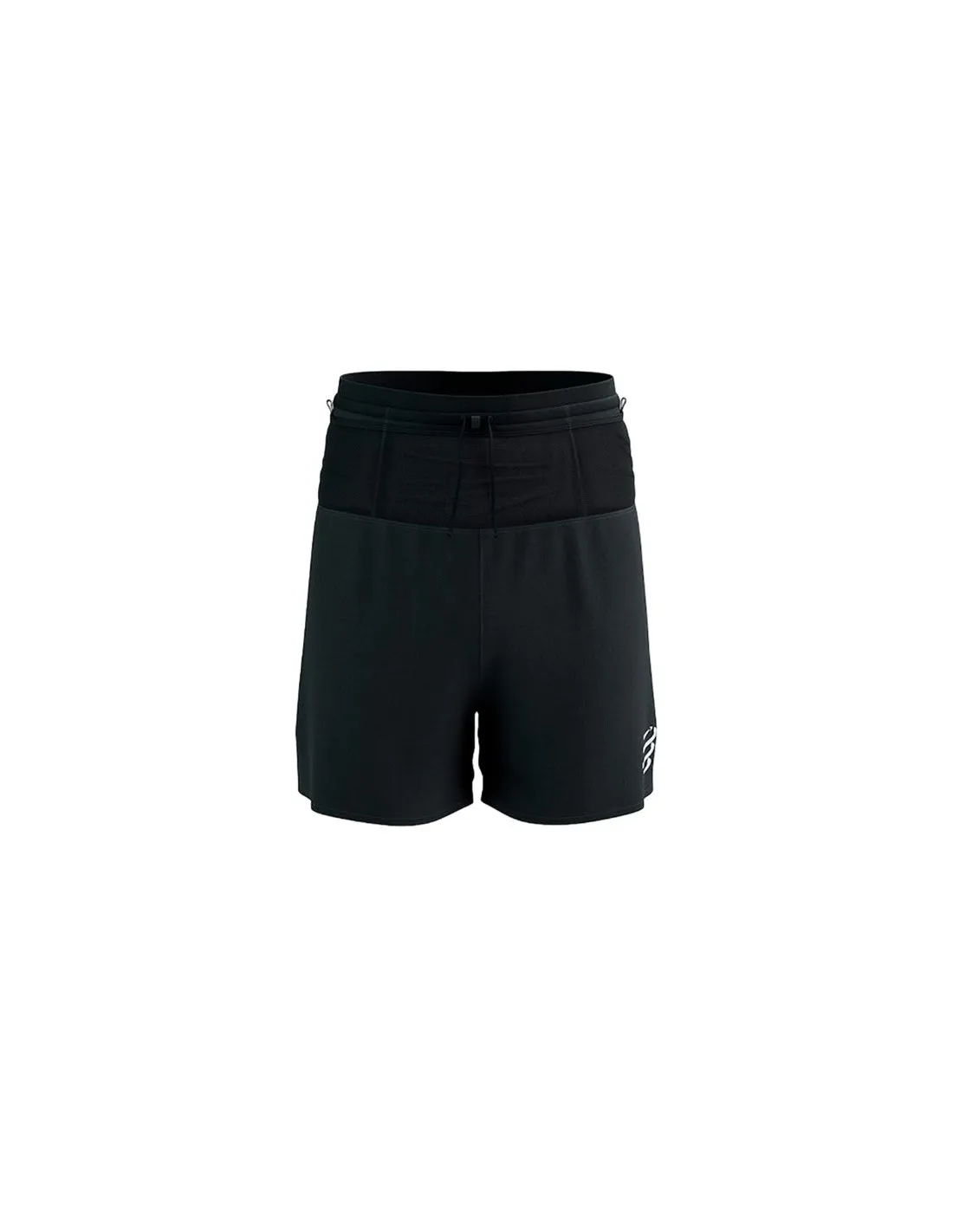 Pantalones de Trail Compressport Racing 2-In-1 Hombre Negro