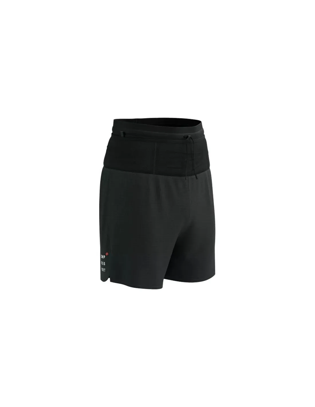 Pantalones de Trail Compressport Racing Over Hombre Black