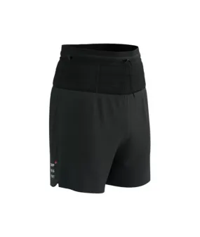 Pantalones de Trail Compressport Racing Over Hombre Black