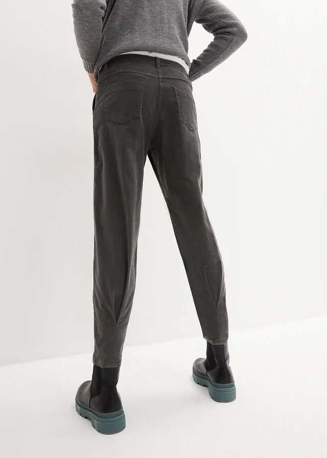 Pantalón de pana Gris oscuro