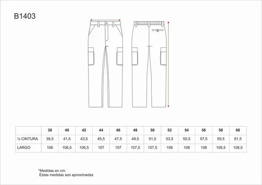 Pantalón Elástico en cintura Amarillo