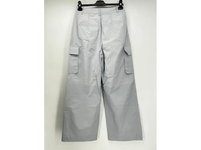 Pantalón TIBI T.0-5 2 poliéster Gris 