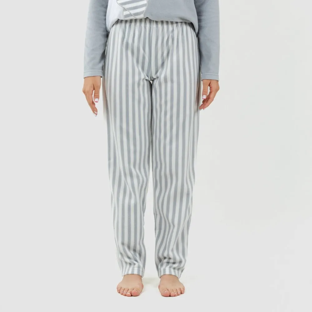 Pijama polar Oso polar gris plomo