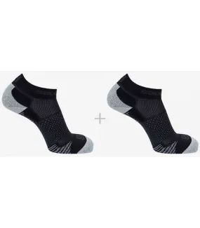 Salomon Calcetines Running Cros 2 Pack Negro