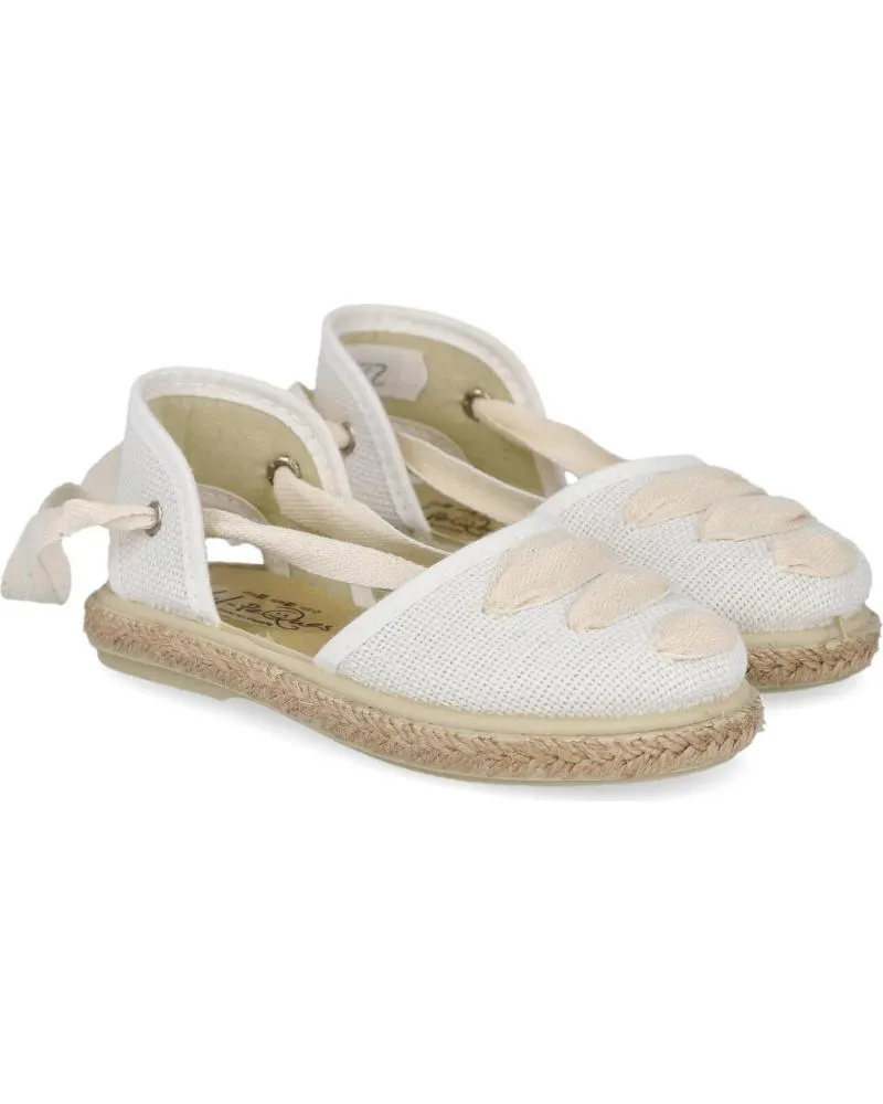 Sandalias L&R SHOES  de Niña LR SHOES VUL1006-LC-2 ZAPATILLAS VALEN  BLANCO