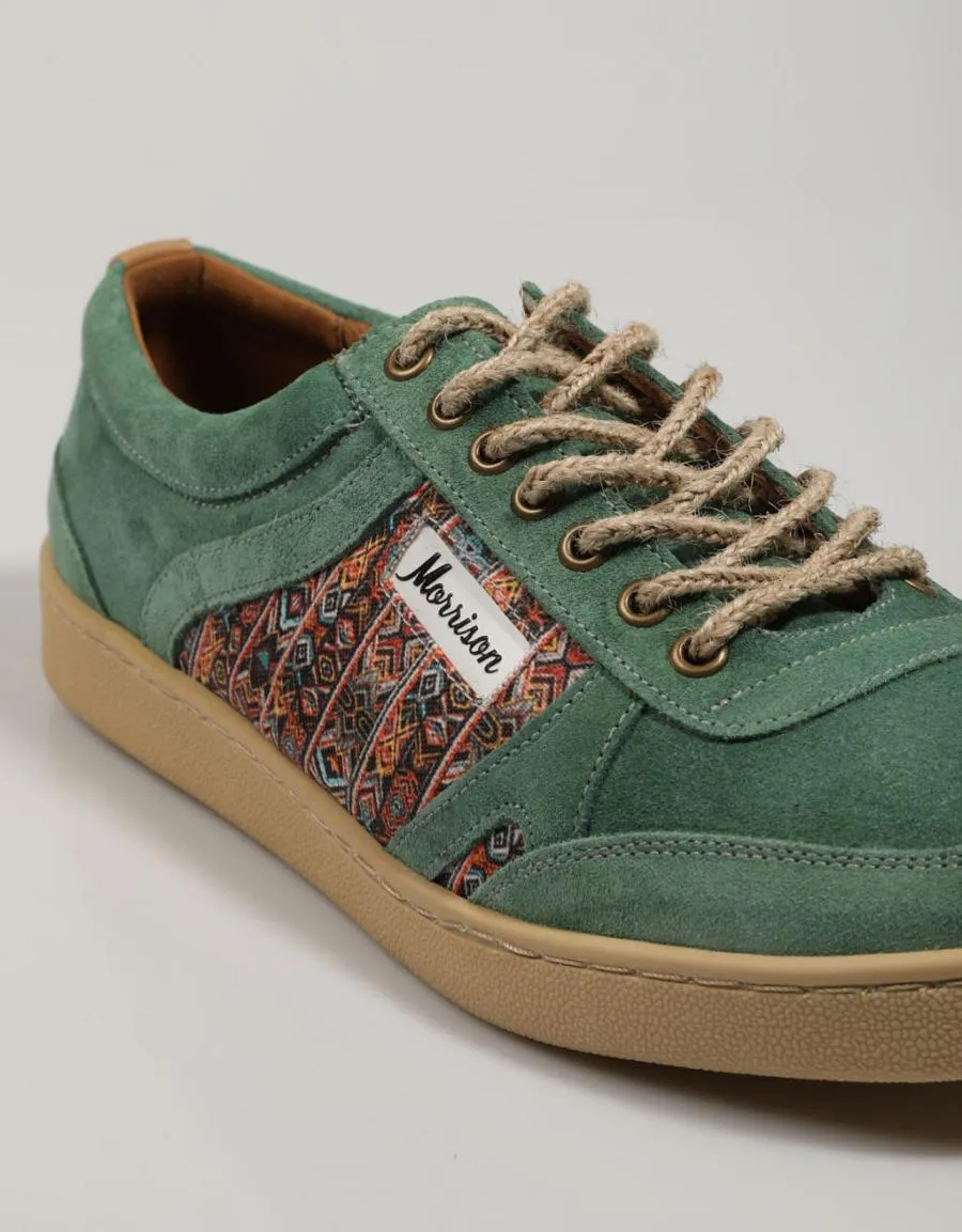  sneakers MORRISON Maya en Green 77395