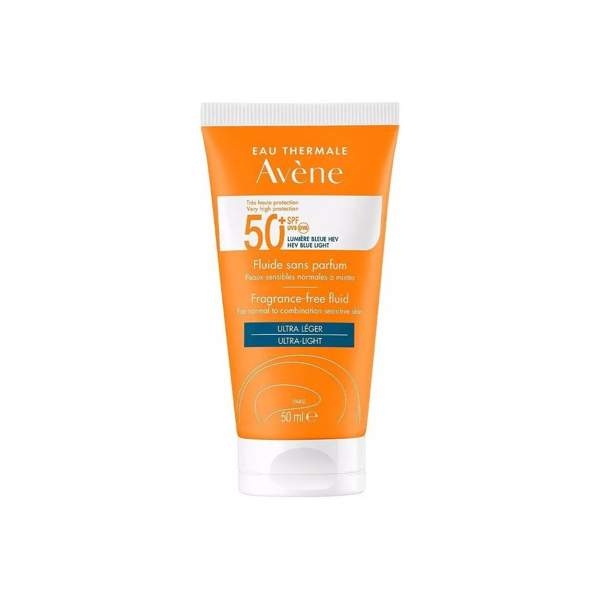 Solaire Haute Protection Fluido Sin Perfume Spf50+