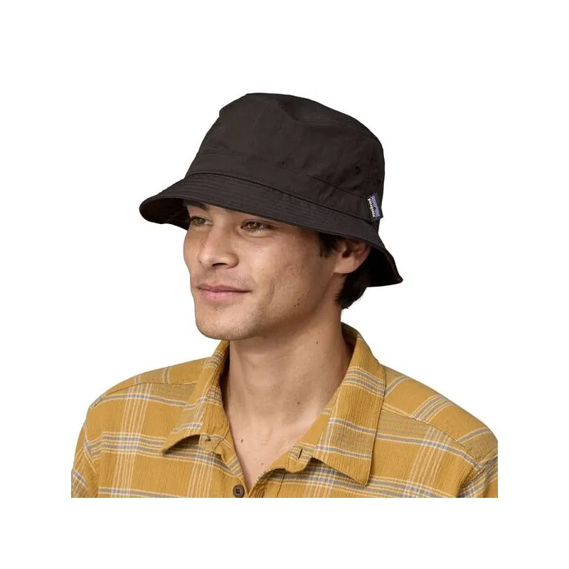 Sombrero Patagonia Wavefarer Bucket Hat (Black) Hombre